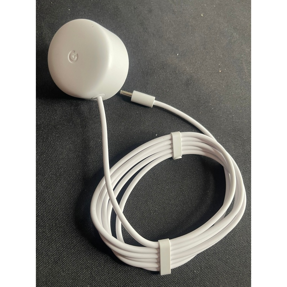 Google Nest Cam AC Power Adapter Model G1028 White Magnetic Charger Cable